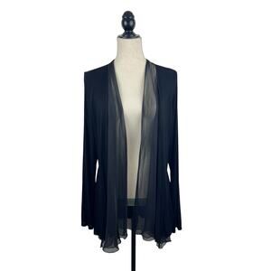 Nina Kendosa Silk-Blend Layered Cardigan